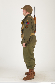 U.S.Army uniform World War II. - Technical Corporal - poses…